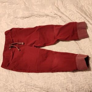 Burgundy Jogger Style Pants -Cat &Jack- 2t